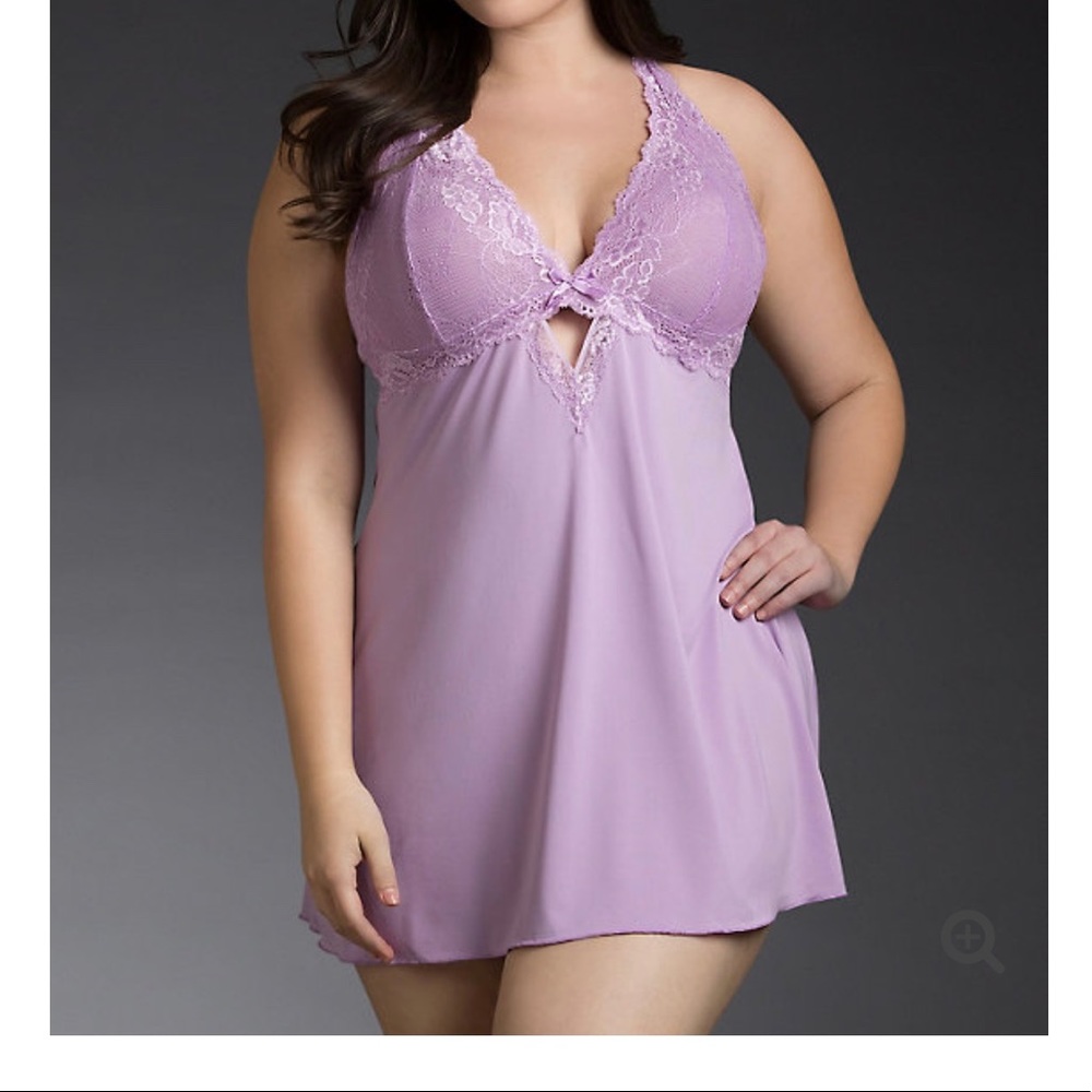 Torrid Lace Racerback Chemise Nightgown si…